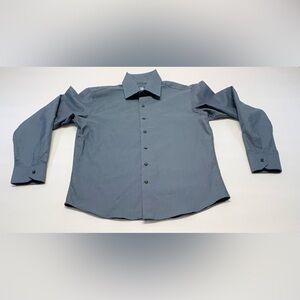Polo by Ralph Lauren Men's Slate Gray Button-Down Dress Shirt Size Large
